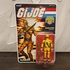 GI Joe Super 7 Reaction+ O Ring Target Tiger Force Snake Eyes New on Sealed Card