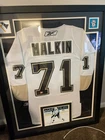 Evgeni Malkin Autographed Framed Pittsburgh Penguins Hockey Jersey (NO COA)