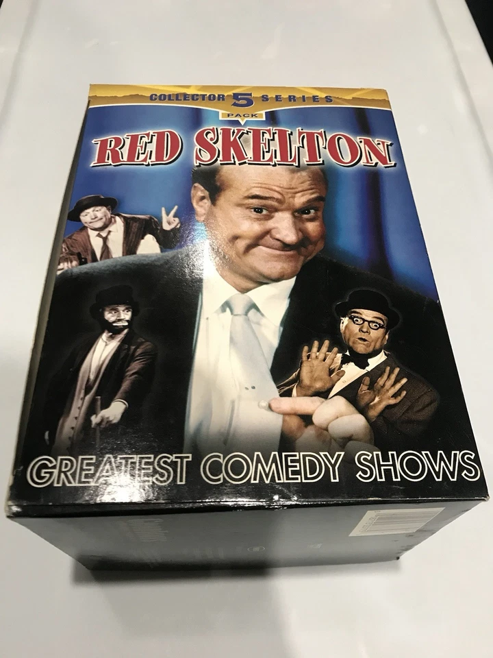 RED SKELETON A Greatest Comedy Shows COLLECTOR 5 SERIES VHS PACK  - Image 2 of 4