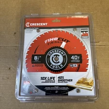 Crescent 8-1/4" x 40-Tooth FineCut Finishing Circular Saw Blade CSBFN-840 Y