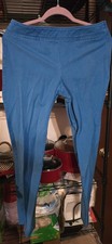 Talbots Womans Blue Pants Size 6 Free Shipping