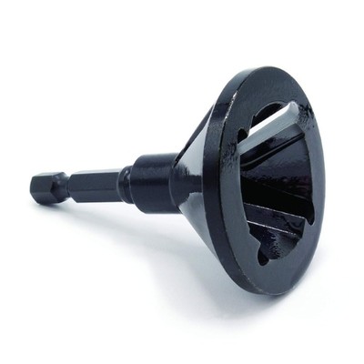 Titan 51950 Exoburr External Deburrer, HRC 60 Steel Blade, 1/4'' Hex Shank