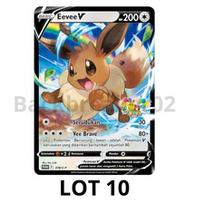Lote 10 Eevee V Festival Jakarta Promo 378/S-P SELLADO SEGUIMIENTO GRATUITO