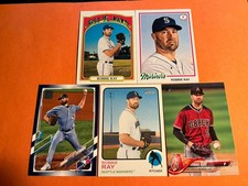 Robbie Ray (5) Cards 2018-22 Topps Blue Jays, D’backs, Mariners