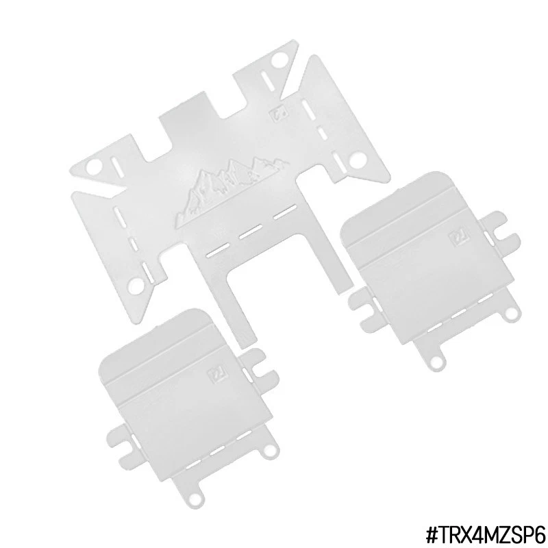 GPM Metal Skid Plates For TRAXXAS 1/18 TRX-4M Ford Bronco / Land Rover Defender - Image 2 of 4