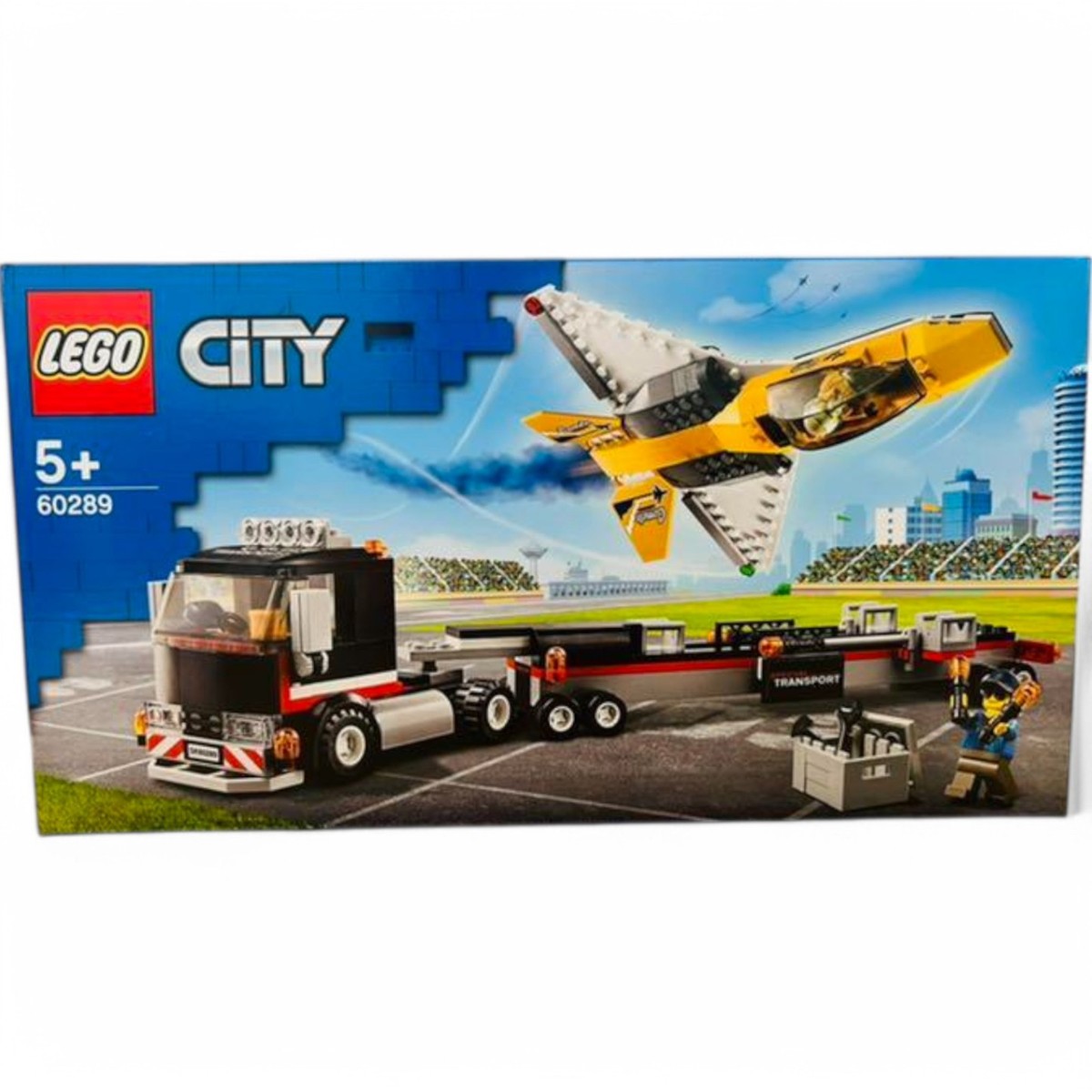 Lego City Air Show Jet Transport Vehicle 60289 2021 Set, Excellent  Condition