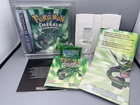 VGC w acrylic case Complete CIB Genuine Pokemon Emerald Gameboy Advance GBA