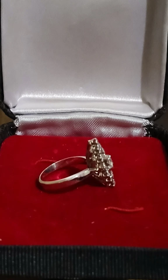 Ancienne Bague or 18 carats et Diamant 4,16 gr - Photo 4/4