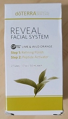 doTERRA - Reveal Facial System- 1 Kit: Refining Polish + Peptide Activator