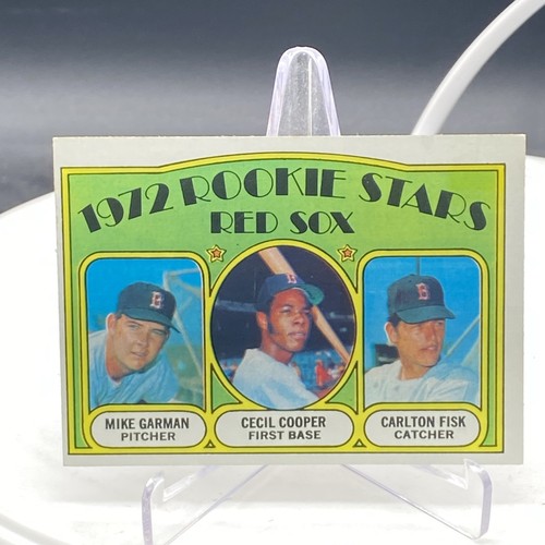 1972 Topps #79 Rookie Stars Cecil Cooper Carlton Fisk ROOKIE!