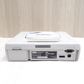 Sega Saturn White Console bundle with 1 controller & 3 Games tested NTSC-J Japan