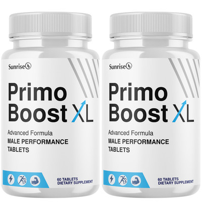 PrimoBoost XL Male Performance Support, (2 Pack) Official Endurance Supplement