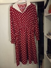 Shein Curve Polka Dot Dress 1X