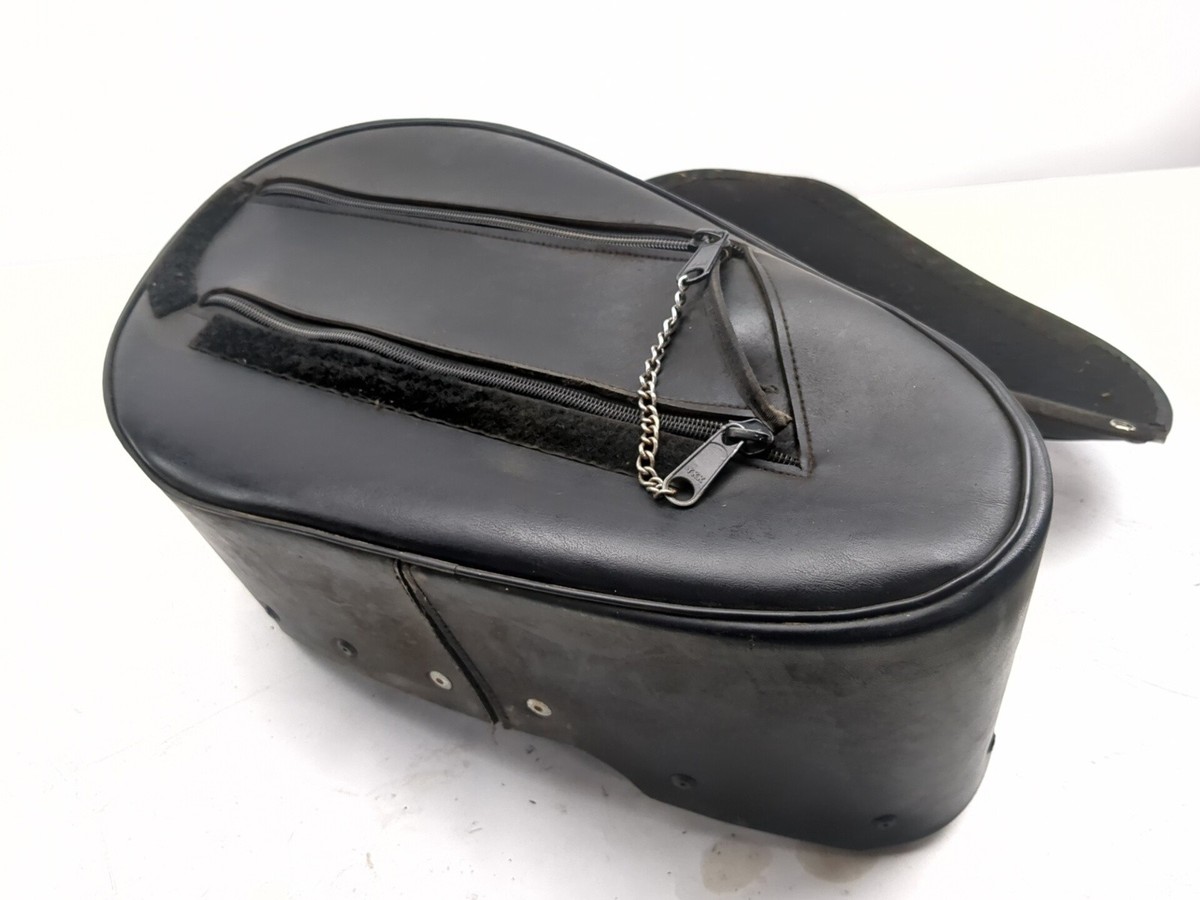 Harley-Davidson OEM Dyna Detachable Leather Saddlebags 90181-08a