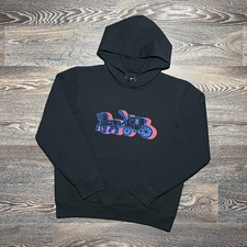 COACH 1941 Embroidered Horse And Carriage Cotton Fleece Black Hoodie size Medium
