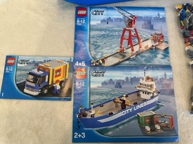 LEGO CITY: Lego City Harbor (7994) Preowned 100% Complete w/ All Manuals