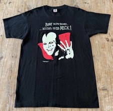 Vintage 1991 NOS Dracula Vampire Single Stitch Tshirt Men’s Large Made In USA