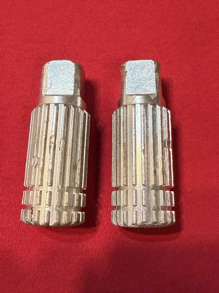 HARO SILVER PEGS AXLE EXTENDERS STANDERS 旧学校 BMX GT HUTCH JMC Master FORK — 第 4/4 张图片