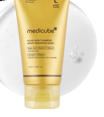 Medicube Kojic Acid Turmeric Night Wrapping Mask 75ml | Brightening/Glows