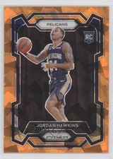 2023-24 Panini Prizm Orange Ice Prizm Jordan Hawkins #130 1cb6