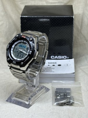 Casio AQW-101 Fishing Gear - Box und Anleitung - Top Zustand