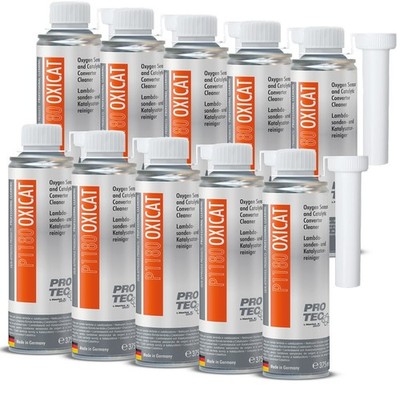 10x Pro-Tec P1180 OXICAT Lambdasonden- und Katalysatorreiniger 375ml