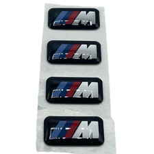 Genuine Bmw M Wheel Emblem Set Of 4 M3 Z3m M5 36112228660