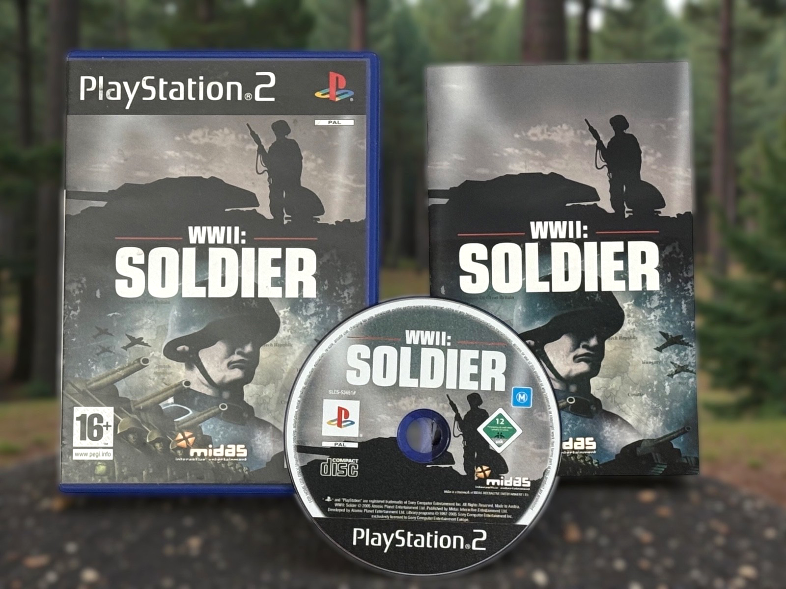 PS2 WWII Soldier - Same Day Dispatched - UK PAL DISC IMMACULATE