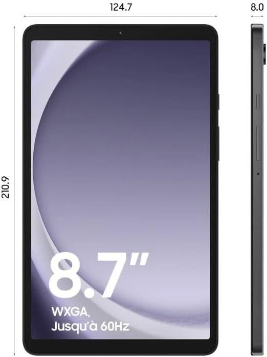 Samsung Galaxy Tab A9 X110 8.7" WiFi 4GB RAM 64GB - Gray EU - Immagine 3 di 4