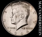 1964-D Silver Kennedy Half Dollar - Choice Gem Brilliant Unc  Lustrous  #L3960