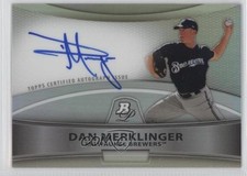 2010 Bowman Platinum Auto Refractor Dan Merklinger #BPA-DM Auto 0w4