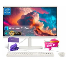 📍HP All In One Desktop 21.5" Intel Dual Core, Up to 32GB RAM 1TB SSD Win Pro