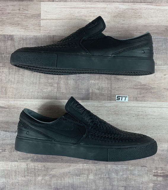 Size 5 Nike Zoom Stefan Janoski Rm Sb Triple Black 19 For Sale Online Ebay