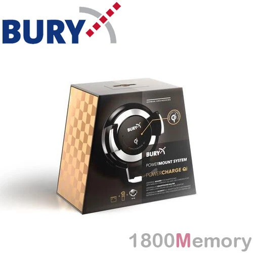 Base Qi de carga de alimentación inalámbrica universal Bury con sistema 8 9 adaptador de corriente Foto 4 de 4