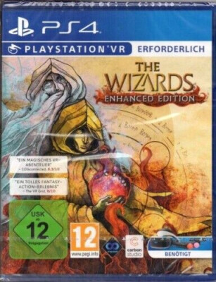The Wizards:  (VR)  PS4  NEU + OVP  BLITZVERSAND  20 % Rabatt bei Kauf von 4