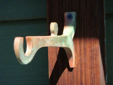 Paolo Soleri Cast Bronze Wall Bracket To Hang a Wind Bell Natutal Patina NEW #1