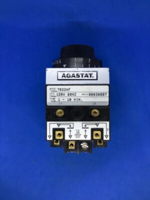 TE Connectivity Agastat 7022AF 7000 Series Industrial Electropneumatic Time Dela