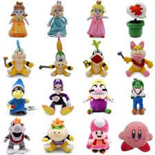 Super Mario Bros. Plush Toy Stuffed Doll Soft Animals Kids Birthday Xmas Gift