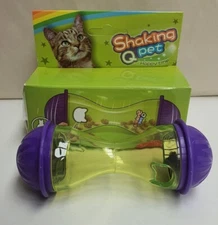 Shaking Q Pet Interactive Pet Treat Dispenser Suitable for Cats / Kittens MIB