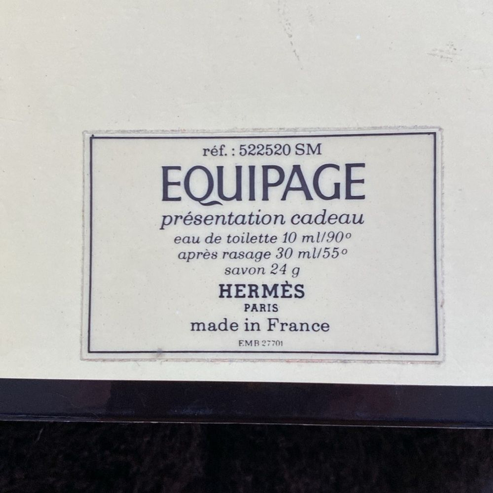 Vintage Hermes Equipage gift set. After shave, soap, and cologne . eBay