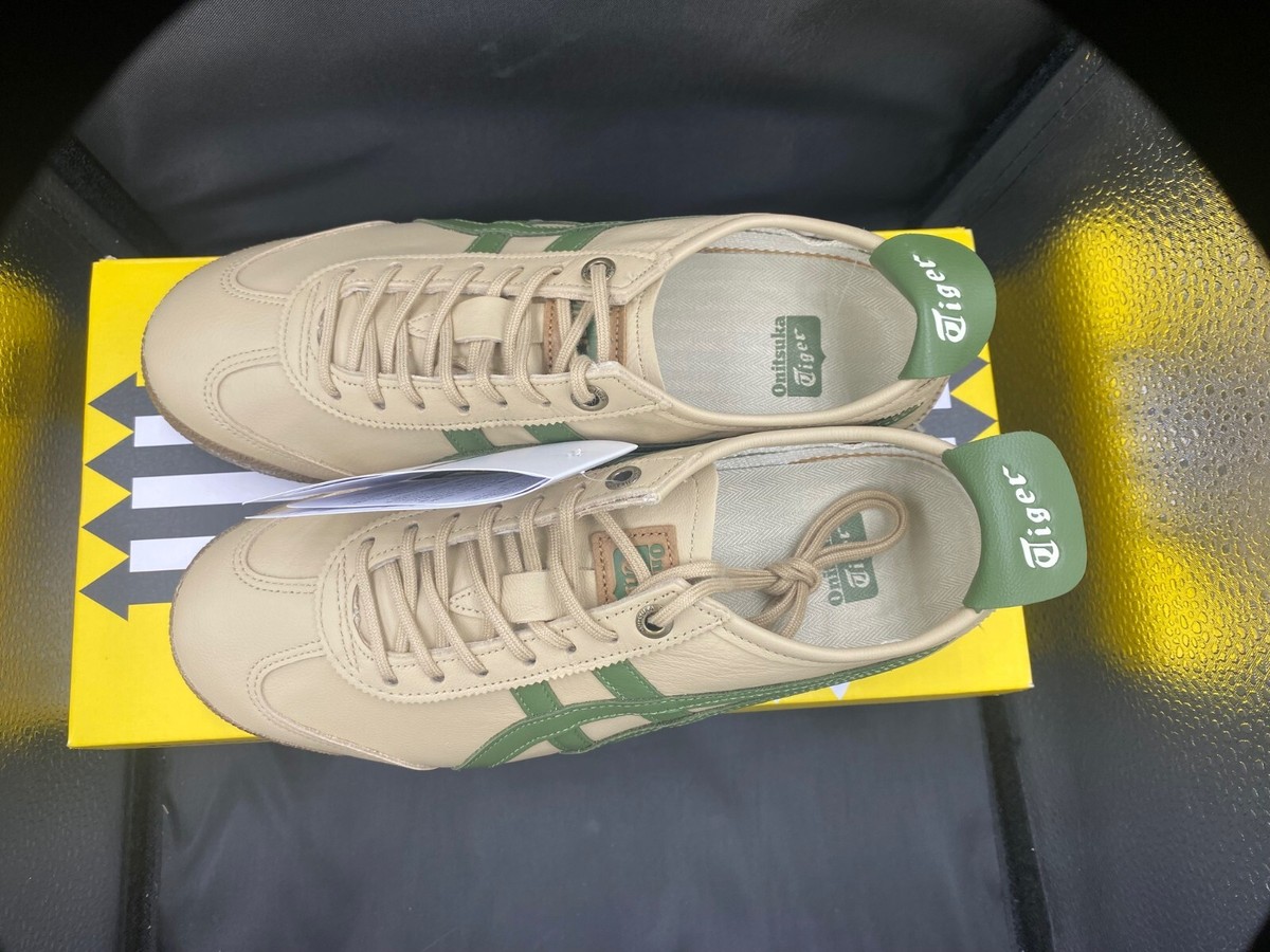 ★Onitsuka Tiger★MEXICO 66 SD BEIGE★大人気★ Onitsuka tiger Mexico 66 SD BEIGE/GREEN new for UNISEX from