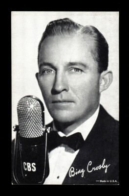 1948-52 ARCADE EXHIBITS HOLLYWOOD BING CROSBY NM-MT OR BETTER!