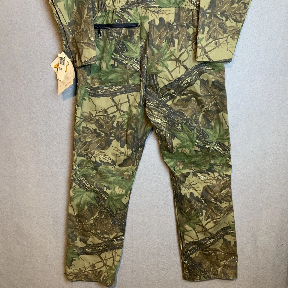 Vintage 90’s American Tradition 10X Realtree Coveralls Men Med 38-40 Made in USA - Image 4 of 4