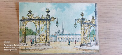 Postkarte Nancy Place Stanislas 24.06.1941 ungel_7