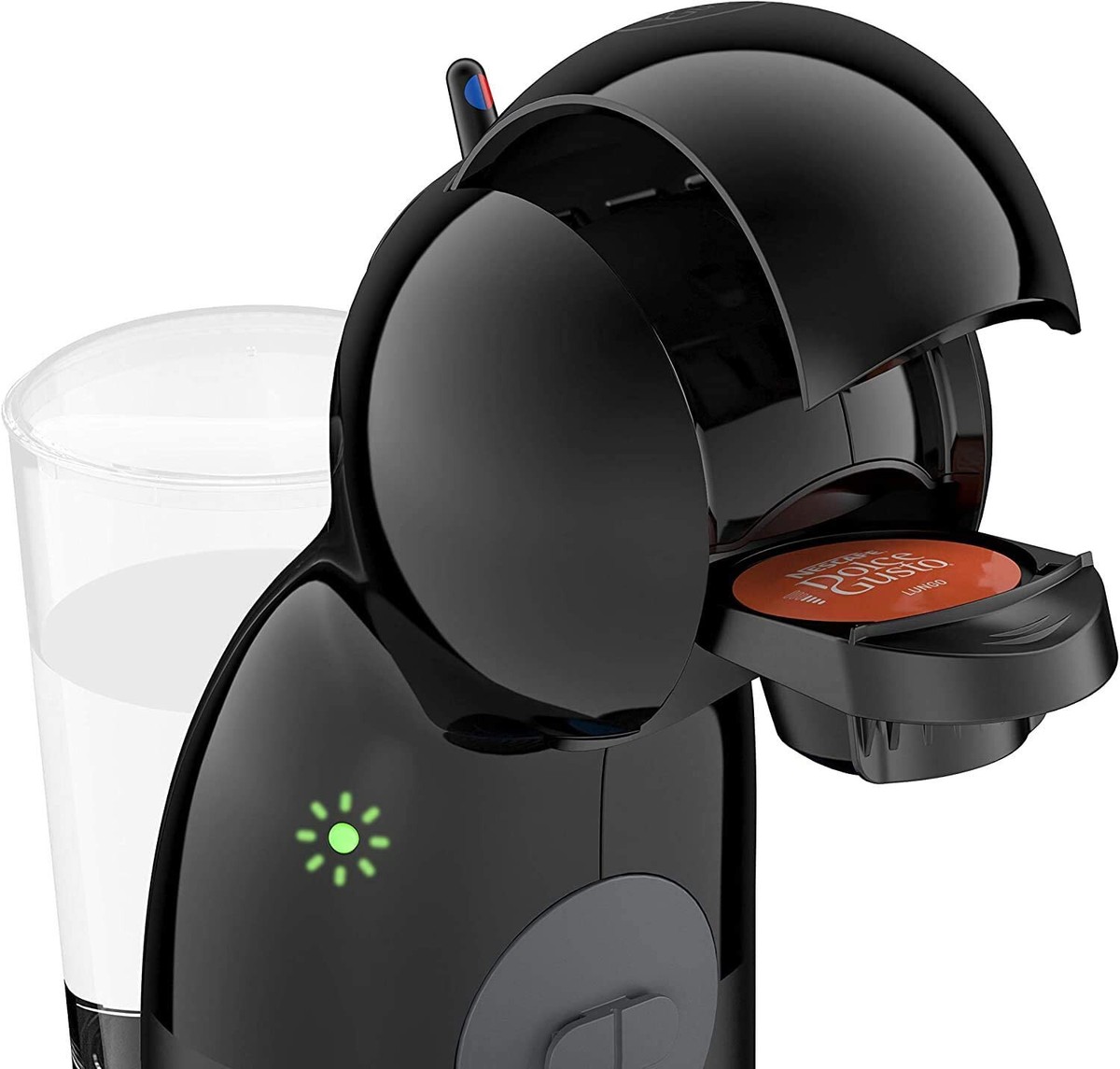 Nescafé Dolce Gusto Krups Piccolo XS – Macchina Caffè A Capsule Compatta, 15 Bar, Serbatoio 0,8L, Modalità Eco