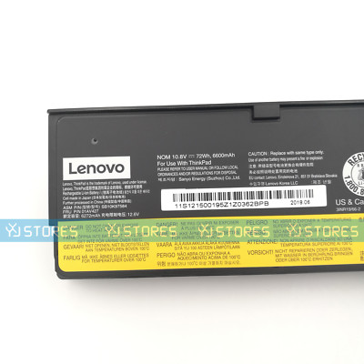 Genuine 61++ 72Wh Battery for Lenovo ThinkPad T470 T570 T580