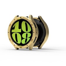 Case glass For Samsung Watch 6 40/44mm Protective Case Decorative Cover