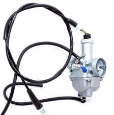 Carburetor & Throttle Cable For Yamaha Moto 4 YFM200 1985-1989