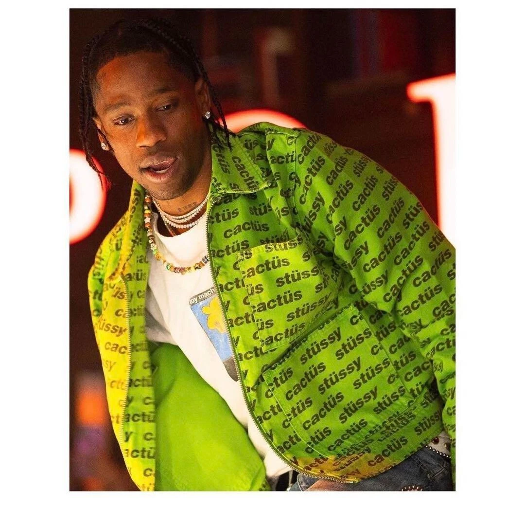 Size L - Stussy x CPFM Cactus Plant Flea Market ZIP WORK JACKET Green