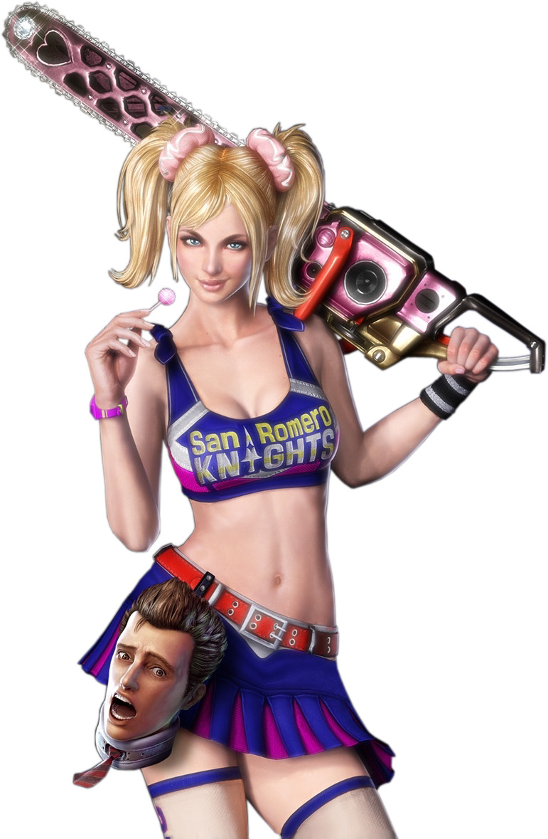 Three Ratels B298 Funny Anime Game Lollipop Chainsaw Juliet For Car  Stickers Removeable Sexy Decals Vinyl Material Decor